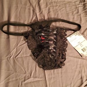 Seven till midnight lace thong